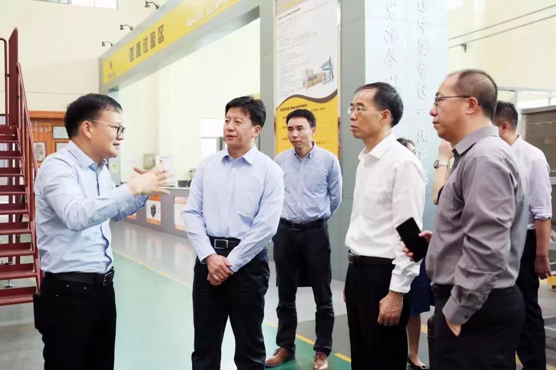 国家发改委政研室孙涛副主任一行莅临555000a公海会员中心考察调研