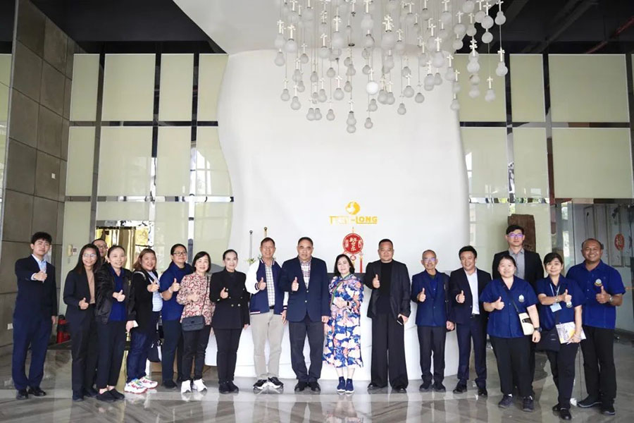 共绘未来发展蓝图 | 泰国皇家项目基金会一行莅临555000a公海会员中心参观考察